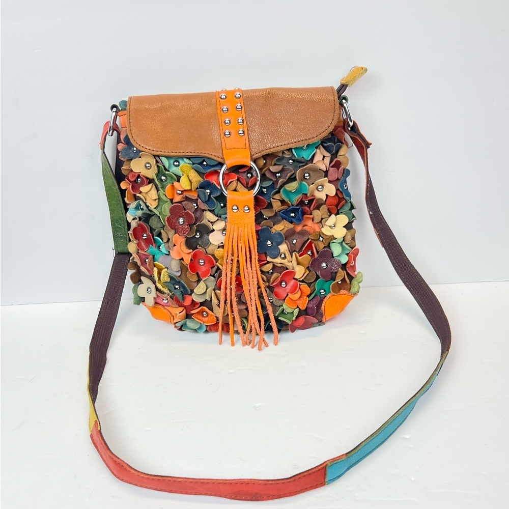 Ameri Floral Multicolor Crossbody Bag - image 2